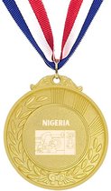 Akyol - nigeria medaille goudkleuring - Piloot - toeristen - nigeria cadeau - beste land - leuk cadeau voor je vriend om te geven