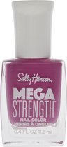 Sally Hansen Mega Strength Ultra Shine Nail - 053 - Queen Trident - Nagellak - Roze - 11.8 ml