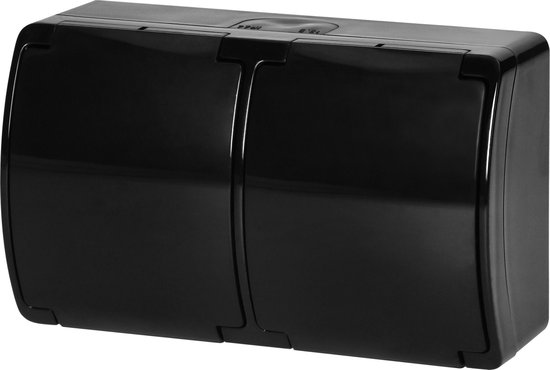 ABB dubbele wandcontactdoos 3640W2 S voor kabeldoos 3640 S