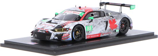De 1:43 Diecast modelauto van de Audi R8 LMS GT3 Team WRT