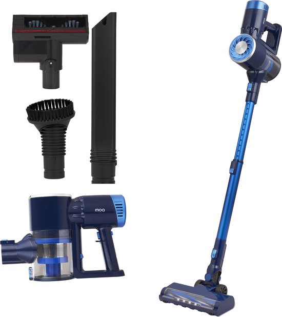 MOA Steelstofzuiger Ultra – 2-in-1 – Kruimeldief