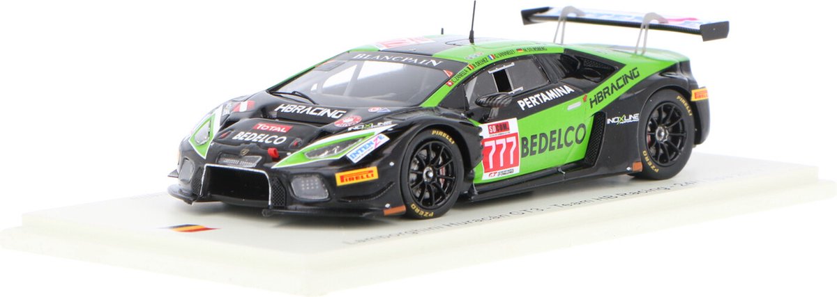 Lamborghini Huracán GT3 Team HB Racing #777 24H Spa 2017 - 1:43 - Spark
