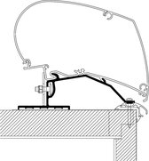 Thule Caravan Roof Adapter 350