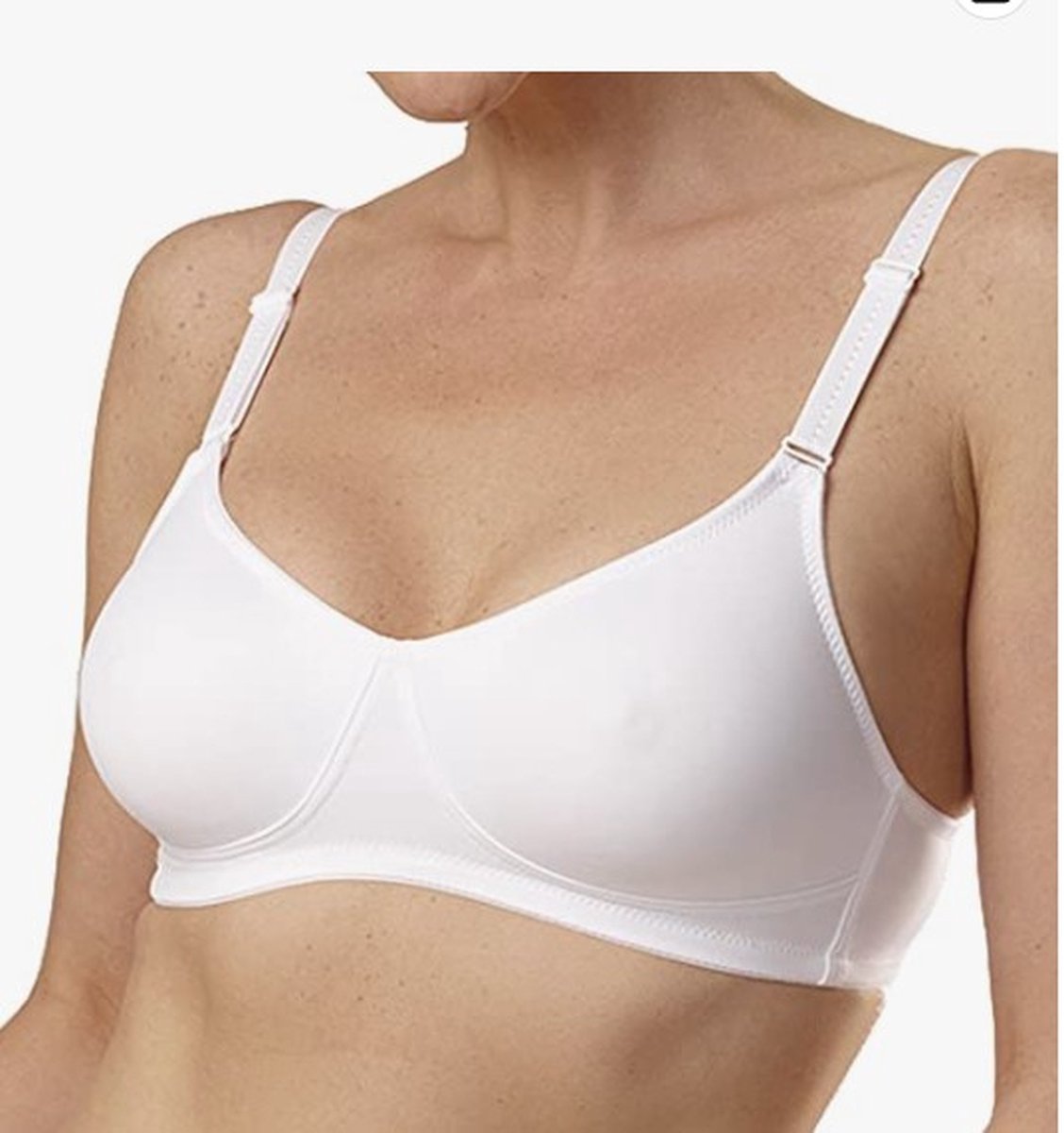 Soutien gorge allaitement sans armature beige taille L - Made in Bébé