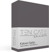 Ten Cate 100% coton satin Topper Hoeslaken - 140x200 - Anthracite