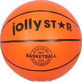 Jollystar - Basketbal - Indoor - Outdoor - All Courts - Maat 7 - Oranje