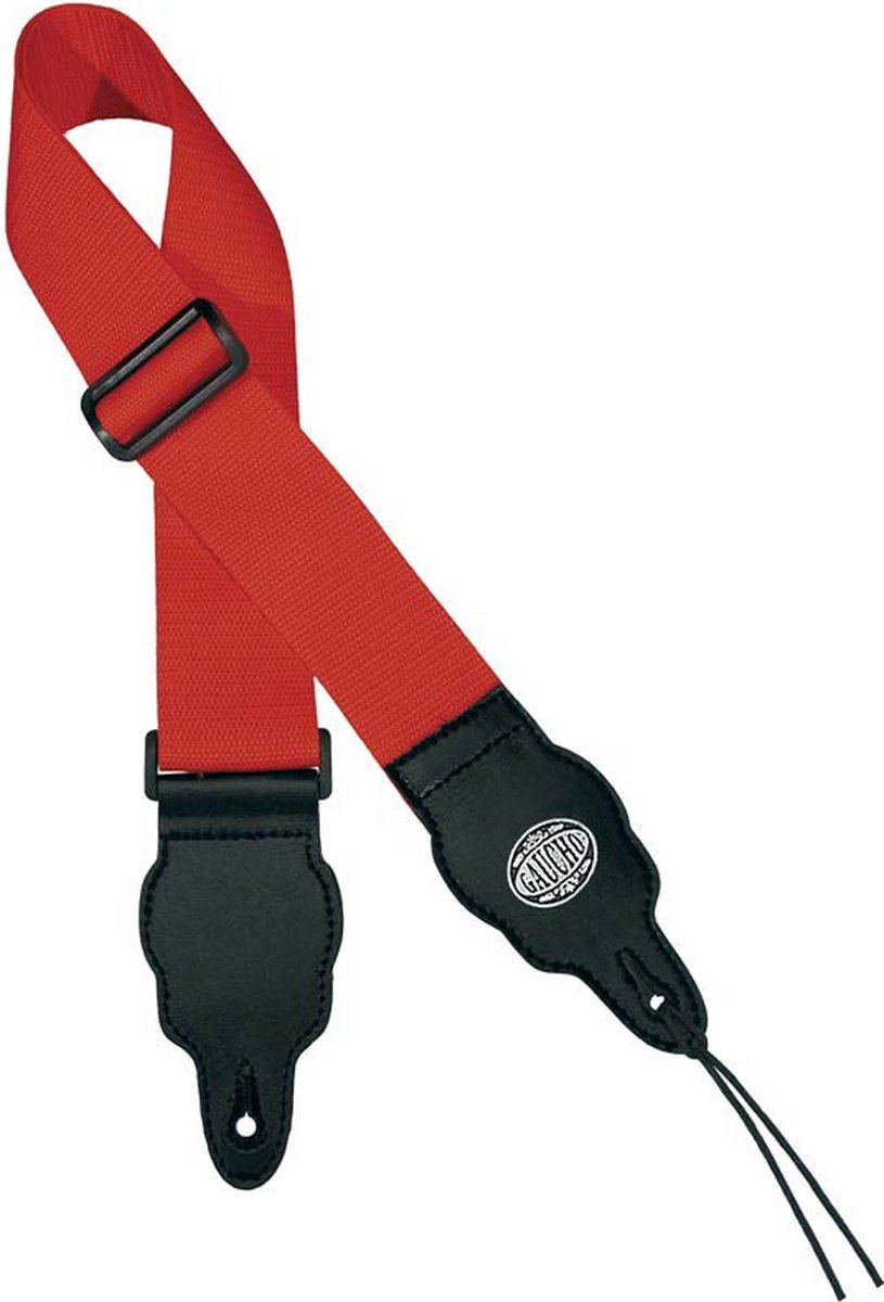Gitaarriem - Gaucho GST-50 - Klassiek - Nylon - Rood