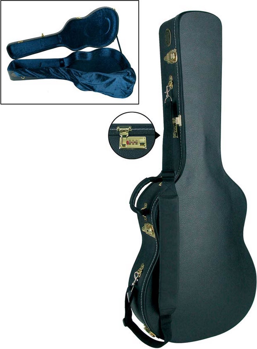 Fazley Protecc PSTW étui en bois pour guitare électrique s