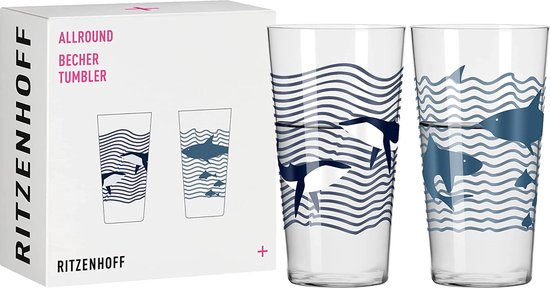 Bicchieri Vino Rosso Set Di 2 Bicchieri Universali Ritzenhoff Con