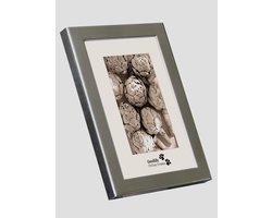 Houten Fotolijst Piano Spiegel/Chrome-40x60 - Helderglas - Breedte profiel is 30 mm - Goodlife Picture Frames