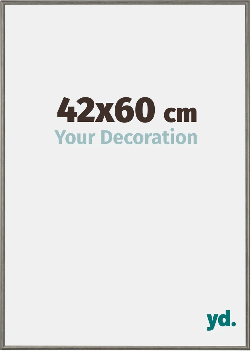 yd. Your Decoration - Fotolijst 42x60 cm - Aluminium - Mercury Structuur - New York