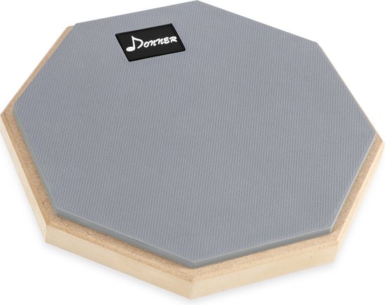 keepdrum Schlagzeug Übungspad DP-BL12 Practce-Pad Blau 12 Zoll,mt Drumstcks