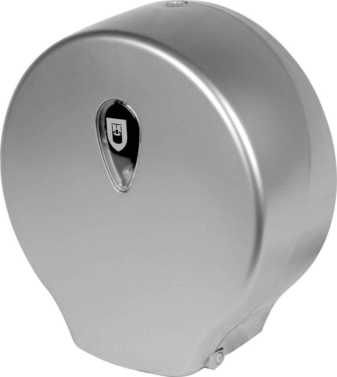 Toiletrolhouder Maxi Verzilverd | Toiletpapierhouder Maxi Jumbo | Jumboroldispenser Maxi Zilver ABS
