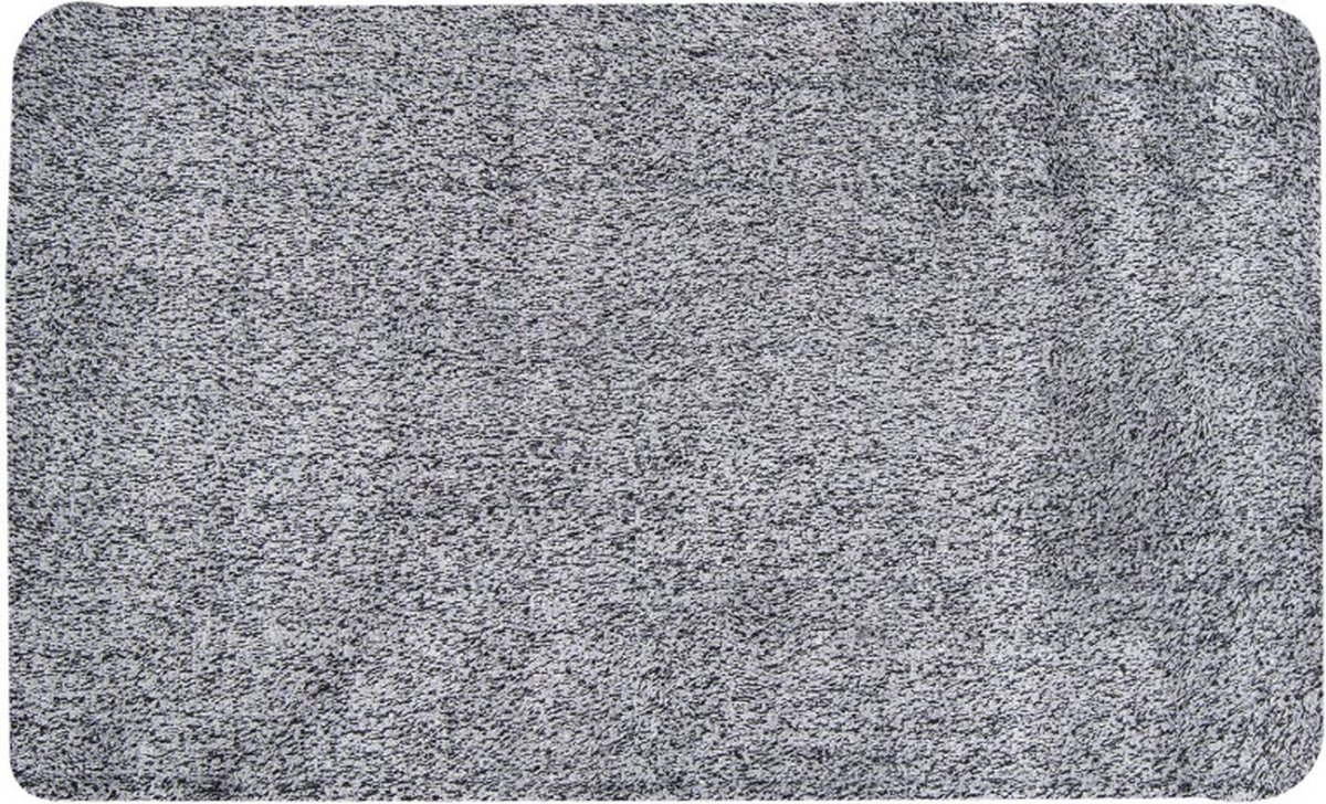 Magic Mat Schoonloopmat 75×45 cm Grijs – Extreem Absorberende Deurmat Met Antislip – Wasbaar – Voor Binnen & Buiten – Ook Als Badmat Geschikt