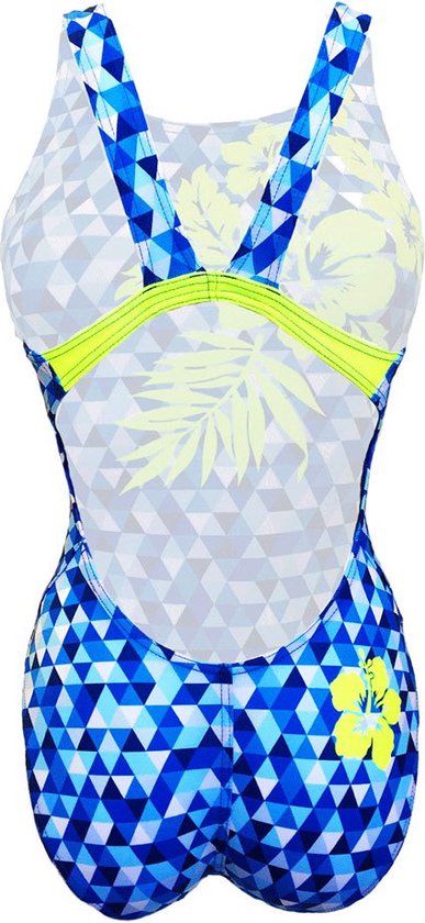 Maillot de bain Turbo Blue Hawaii Blauw M Femme