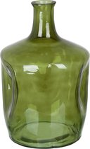 Beliani KERALA - Vase fleuri - Vert - Glas