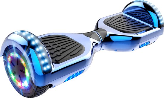 FOXSPORT Hoverboard Blauw - antilek banden - aluminium case elektro  skateboard self... | bol.com