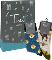 Tintl socks geschenkset unisex sokken | Duo - Animal 2 (maat 41-46)