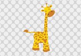 Fotobehang - Vlies Behang - Kinderbehang - Giraffe - 368 x 254 cm