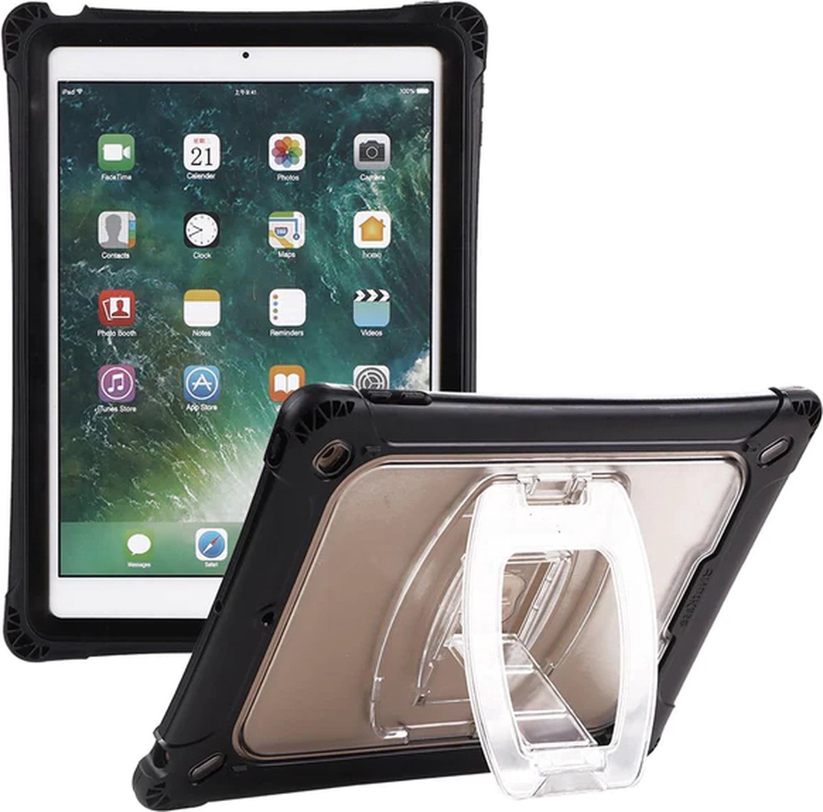 NutKase Rugged Case for iPad 5th/6th Gen - Black