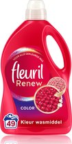 Fleuril Renew Color - Détergent liquide - Pack économique - 49 lavages