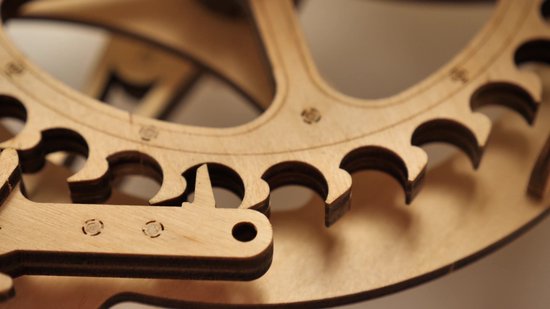 Wood Trick - Modelbouw 3D houten puzzel – Slingerwandklok - Pendulum ...