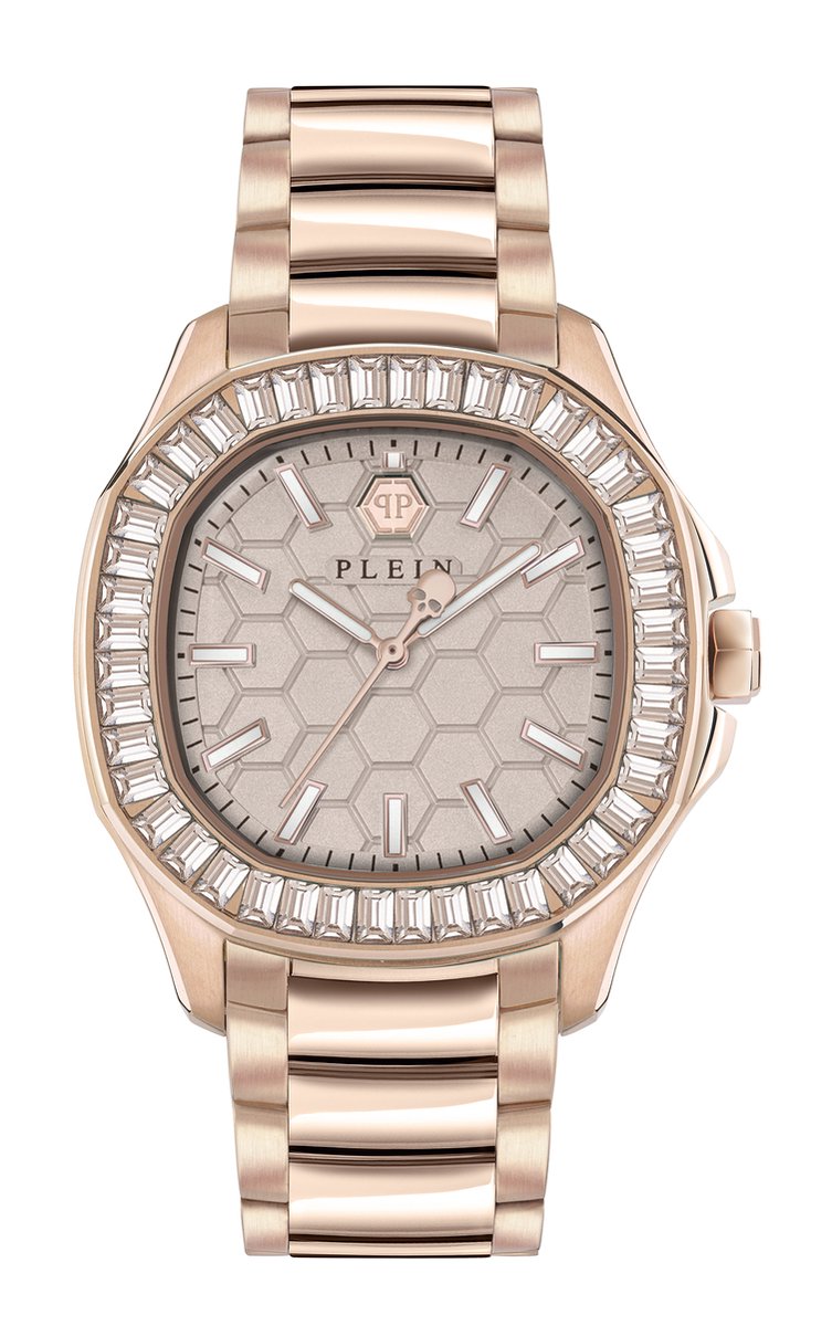 Philipp Plein $pectre Lady PWTAA0723 Horloge - Staal - Rosékleurig - Ø 38 mm