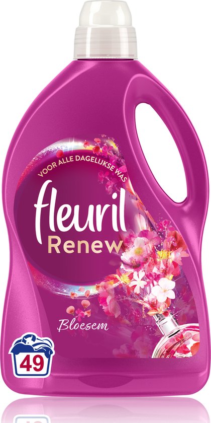 Fleuril Renew Bloesem - Vloeibaar Wasmiddel - Voordeelverpakking - 49 Wasbeurten