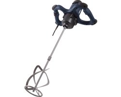 FERM - PMM1010 - Verfmenger - & - Cementmenger - 1800W - Variabele - snelheid - Constant - 2 versnellingen - Soft Start - Ergonomische - handgrepen - Aansluiting - M14 - 3m rubber kabel - Multifunctionele - roerstaaf - Lang: - 600mm - Breed: - 140mm