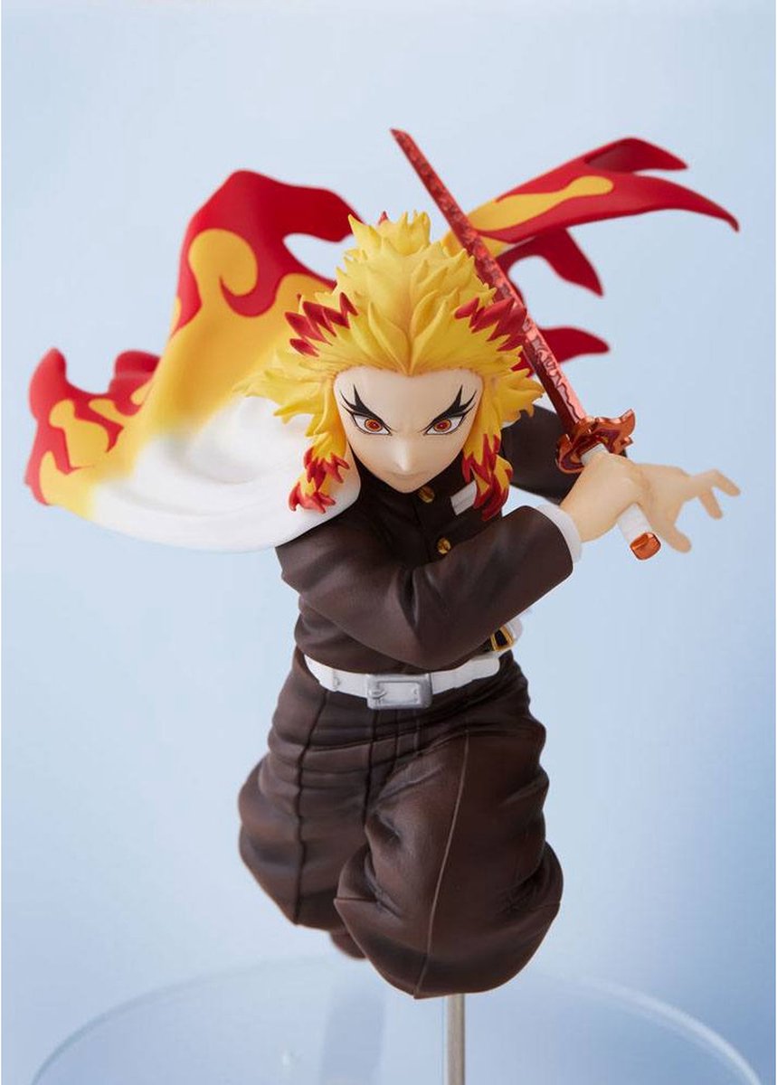 Demon Slayer Kimetsu no Yaiba Kyojuro Rengoku ConoFig Figuur 13 cm, Rengoku figuur, Rengoku figurine, Rengoku merch, Demonslayer merch, Rengoku collectie