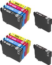 Ipexnl 10 box multipack 503xl inktcartridges geschikt voor Epson Expression Home XP5200, XP5205, WorkForce WF2960DWF, WF2965DWF