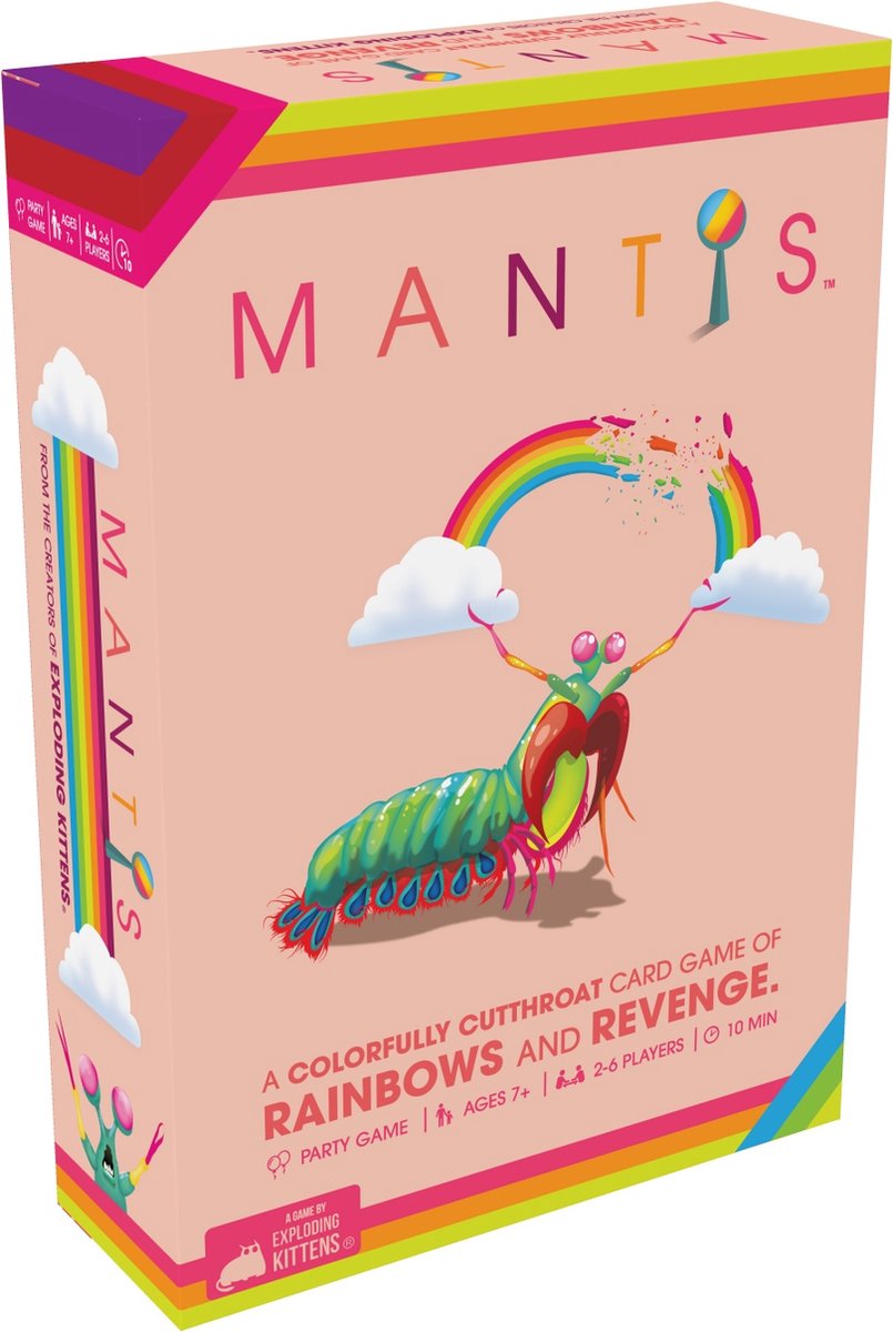 Mantis - kaartspel / partyspel - Van de makers van Exploding Kittens