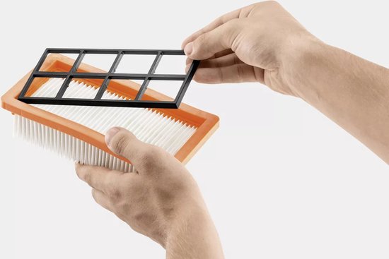 Pack De 3 Filtres Plats KFI 7420 Pour Aspirateurs Kärcher AD 2, AD 3, AD 4 Premium | Compatible 6.415-953.0