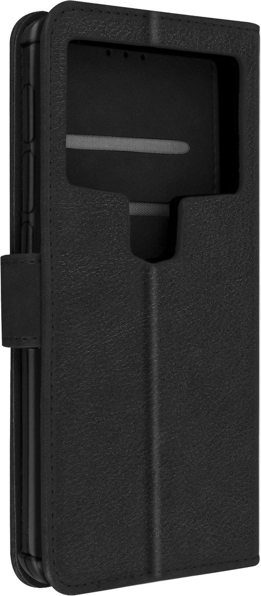 Universele Smartphone Case 6 tot 6,7 inch met Card Holder Video Support zwart