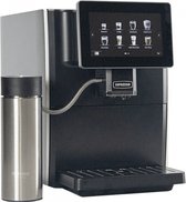Hipresso DP2002 - volautomatische espressomachine Zwart/RVS - inclusief Hipresso DP2020 -Melkkan - Geborsteld RVS - melk beker