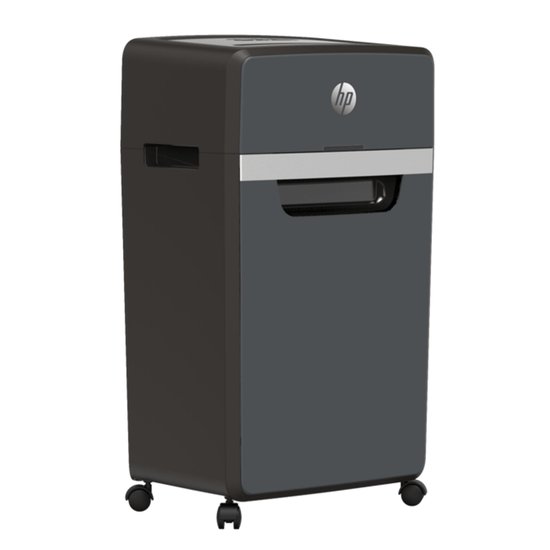 Bol.com HP Pro Papierversnipperaars 24CC - Professionele shredder - P-4 / DIN 66399 - Papier kredietkaarten paperclips nietjes -... aanbieding