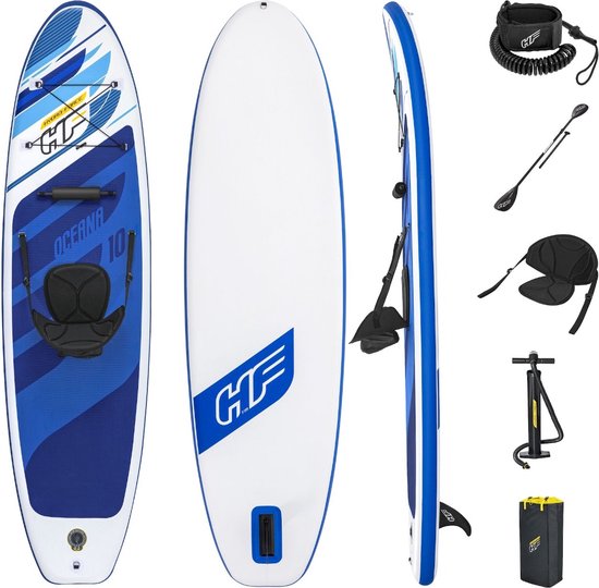 Bestway Sup Board - Hydro Force - Oceana Convertible Set - 305 x 84 x 12 cm - Met Accessoires