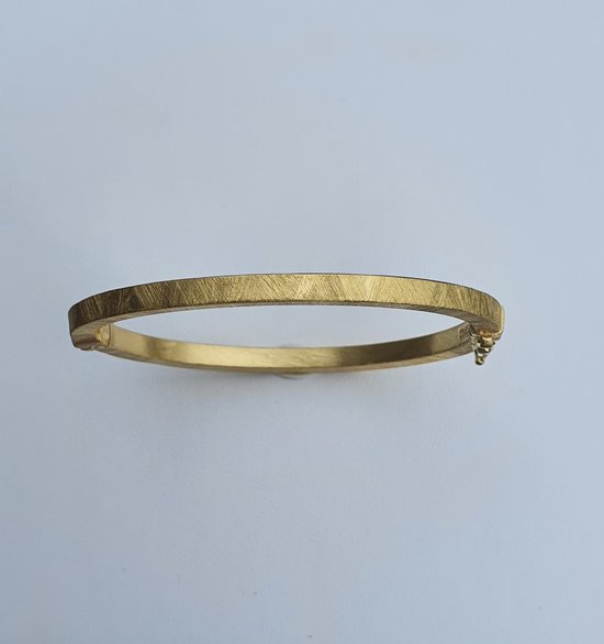 Casa Jewelry Bangle Classice Square Zilver Goud Verguld