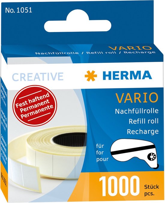 Herma Plakmiddelen Hermafix navulrol (voor Vario lijmverdeler)