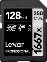 Lexar Pro SDXC 1667X 128 Go Global Lot de 2