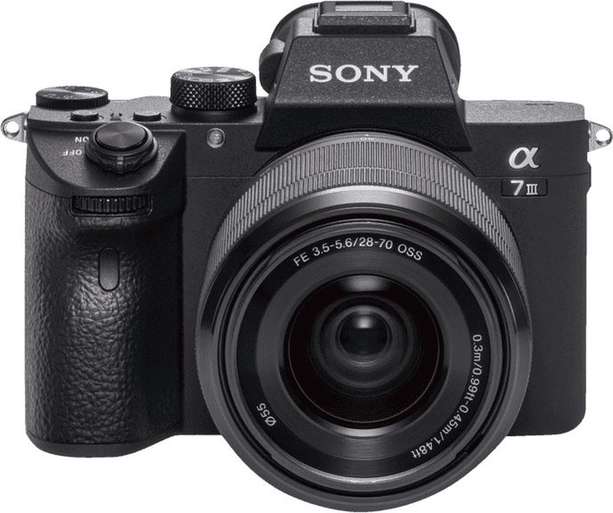 Sony A7 III: volledig frame camera met 28-70mm en 5-assige stabilisatie thumbnail 6