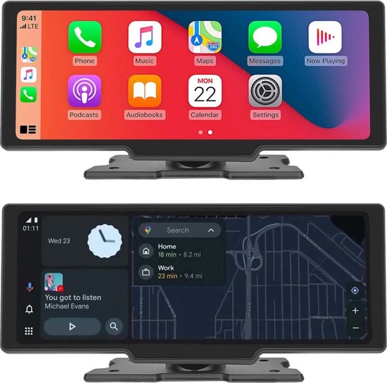 Système de navigation VCTparts Écran tactile Smart 10 pouces [Sans fil Apple  Carplay