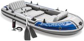 Intex Excursion opblaasboot - 5 Personen - Grijs
