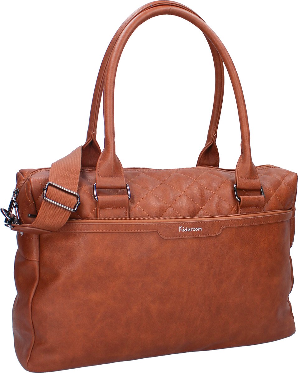 Kidzroom luiertas teddystof - Bruin Luipaardprint