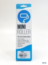 Mini Roller voor modelbouw en hobby (mini) 19 x 12 mm - 10 stuks