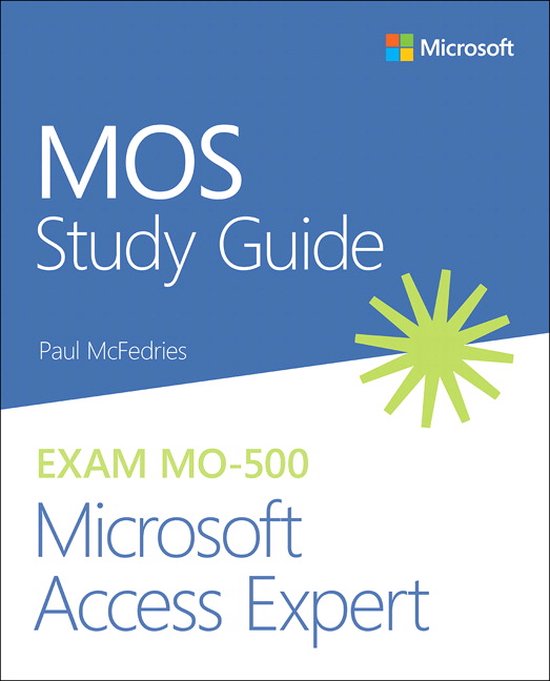 MOS Study Guide for Microsoft Acces - cover