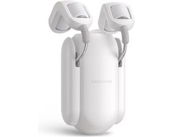 Gordijn Motor - Gordijn Runners - 1 stuk SwitchBot R-Rail Smart Curtain Pusher Gordijnmotor met app-bediening - Eenvoudig te Bedienen - Compatibel met Alexa (Hub vereist), Intelligente Gordijnschakelaar (Curtain Rod2.0 wit)