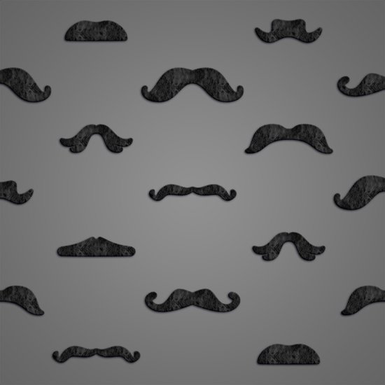 Moustache adhésive - Fausse moustache - Autocollant - 48 pièces - 16 modèles - carnaval