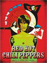 Signs-USA - Concert Sign - metaal - Red Hot Chili Peppers - Stafford - 30x40 cm