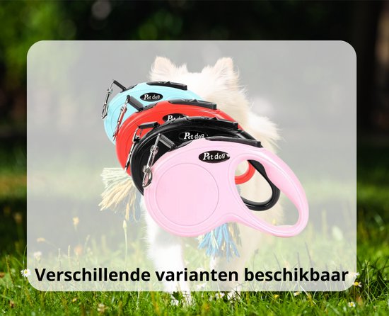 Hondenriem met elastische band